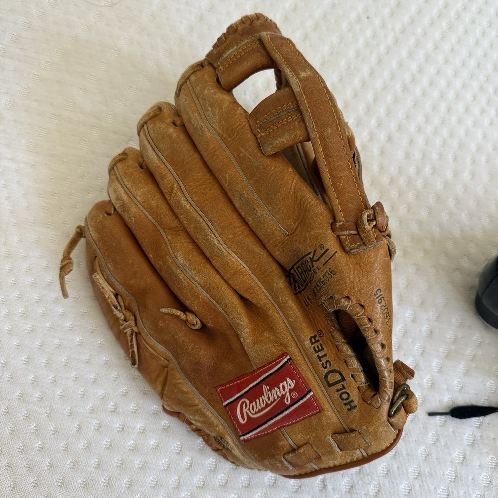 Rawlings Ozzie Smith RBG50 Baseball Glove 11.5" Hinged Pad Holdster Vintage